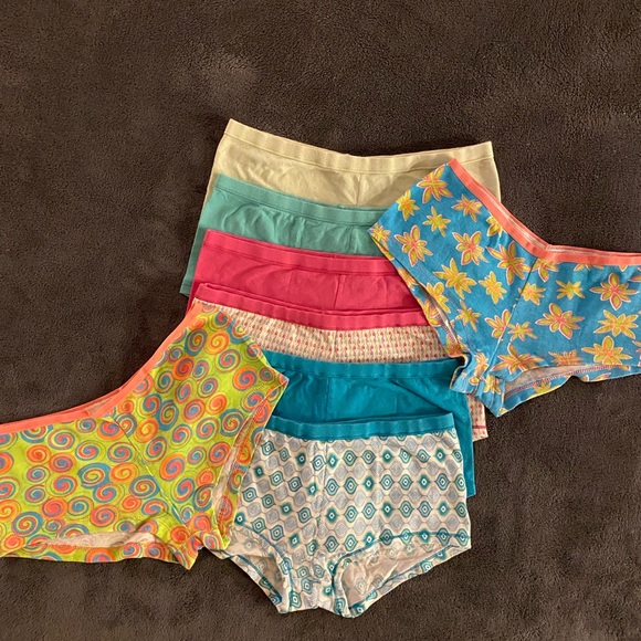 BUNDLE OF 8 WOMENS BOY-SHORTS / PANTIES (M) - Picture 4 of 8